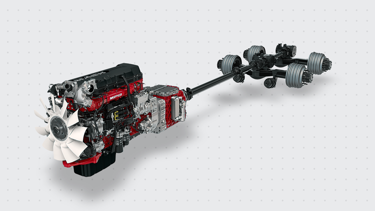 Integrated powertrain, an innovative invention by Mack Trucks